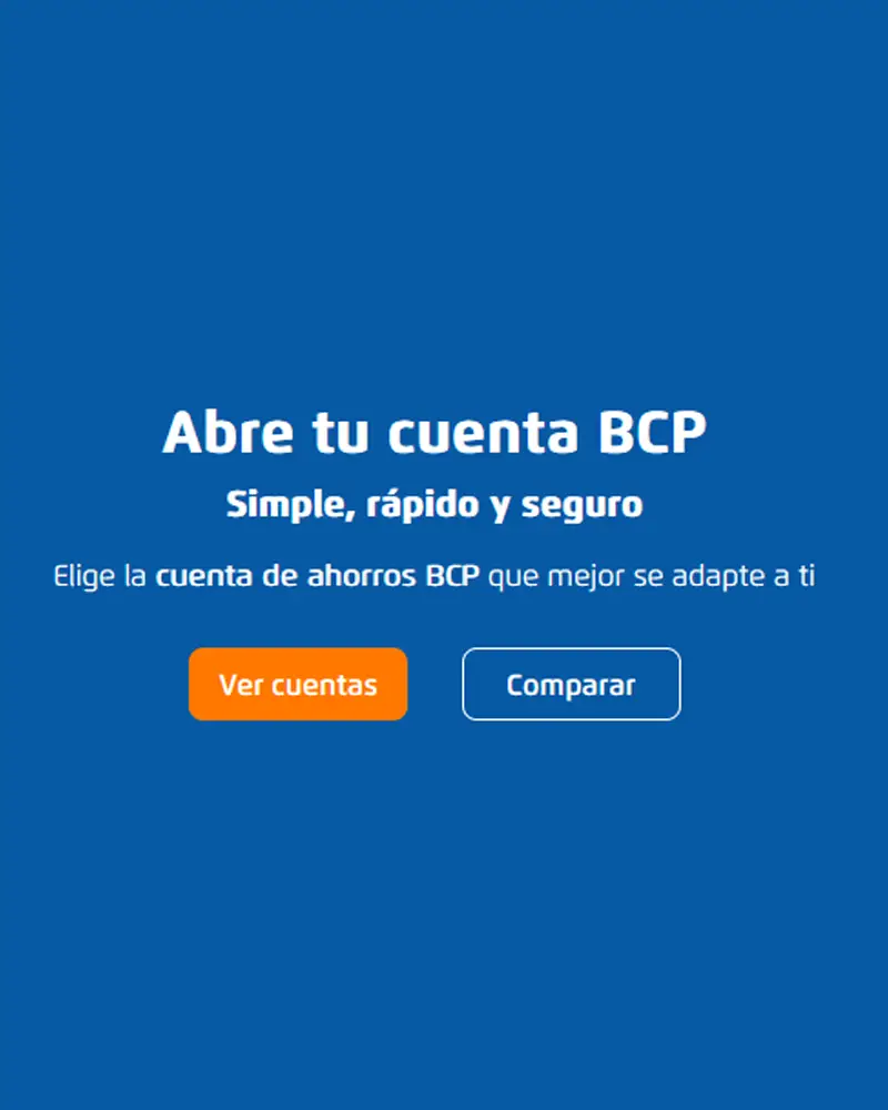 Crear una Cuenta de Internet BCP