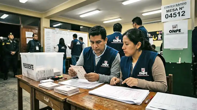 Conteo rápido de votos: Los resultados Electorales tras las demoras 5 Conteo rápido de votos