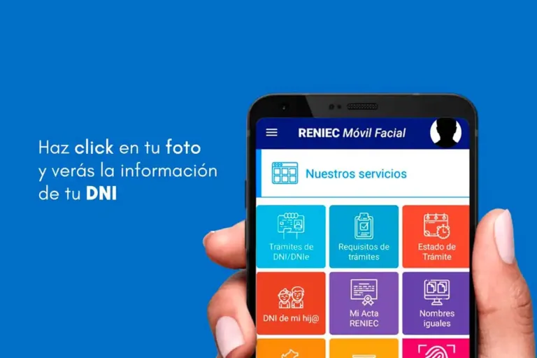Reniec Móvil Facial ¿Qué es y cómo funciona? Reniec Móvil Facial